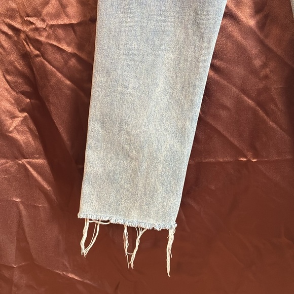 Simple Society Y2K light wash distressed stars rhinestones high rise jeans 5/27 - Picture 7 of 16